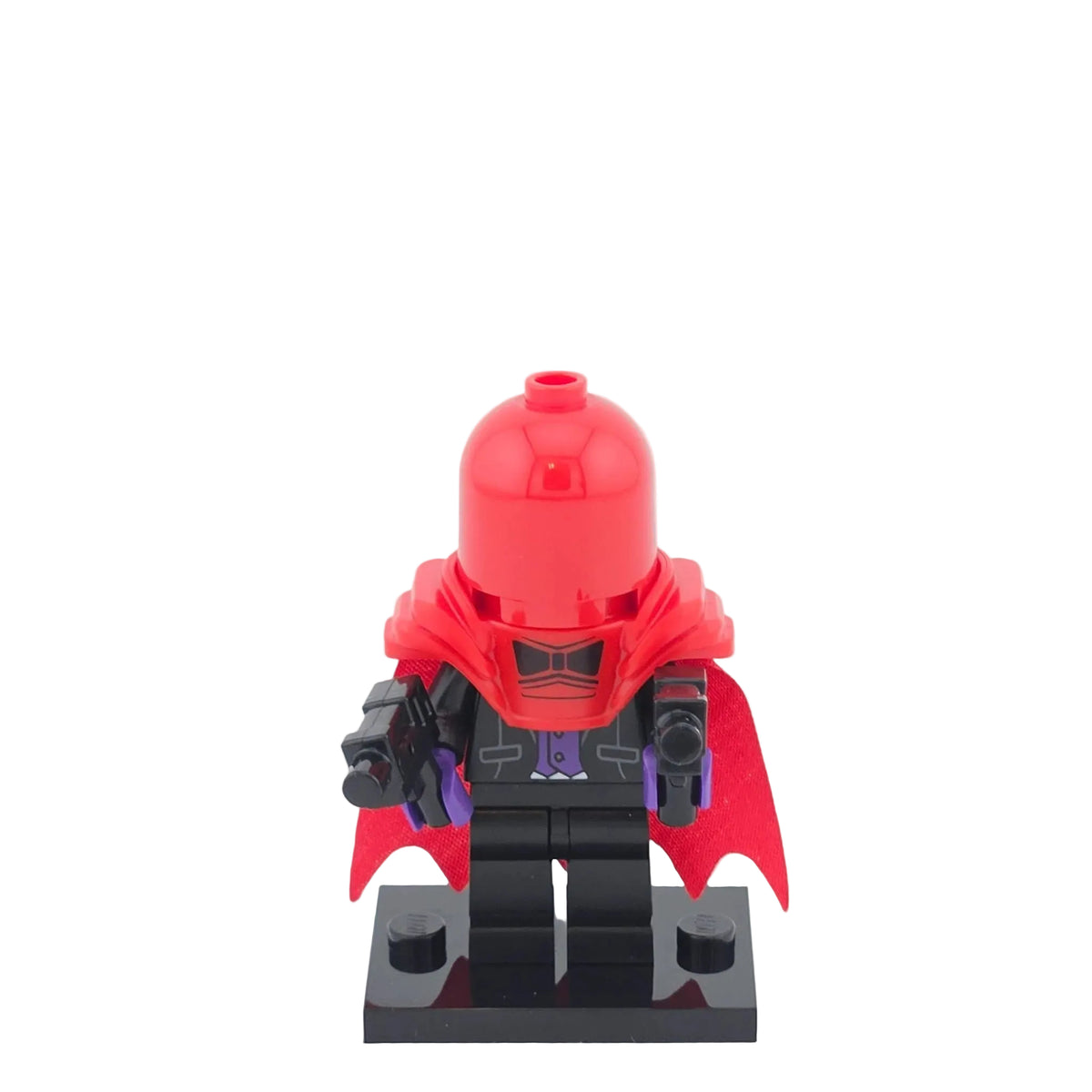 LEGO Minifigures 71017 The Batman Movie Minifigur Red Hood Helm aufgesetzt Vorderansicht