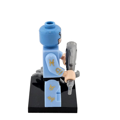 LEGO Minifigures 71017 The Batman Movie Minifigur Zodiac Master Seitenansicht rechts