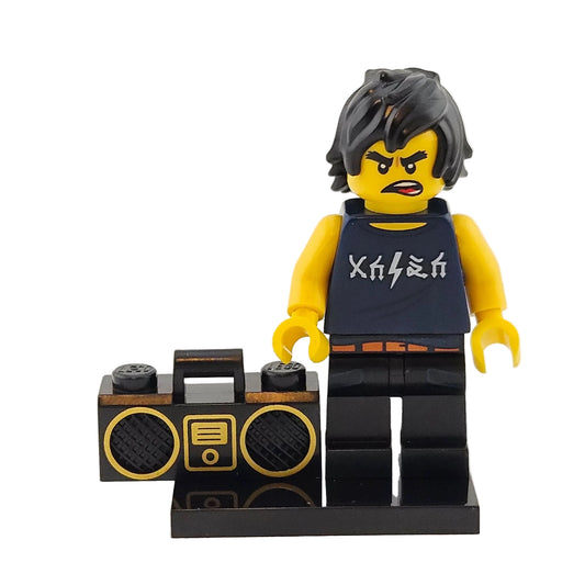 LEGO Minifigures 71019 The Ninjago Movie Minifigur Cole Vorderansicht