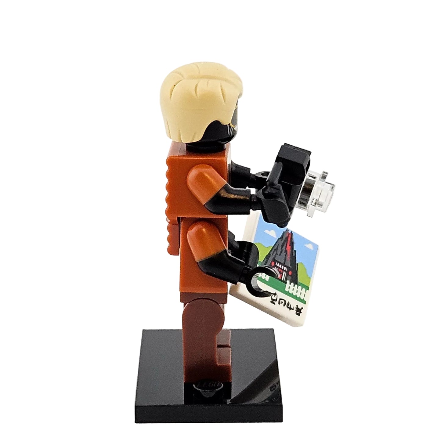 LEGO Minifigures 71019 The Ninjago Movie Minifigur Flashback Garmadon Seitenansicht rechts