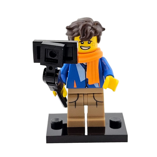 LEGO Minifigures 71019 The Ninjago Movie Minifigur Jay Walker Vorderansicht