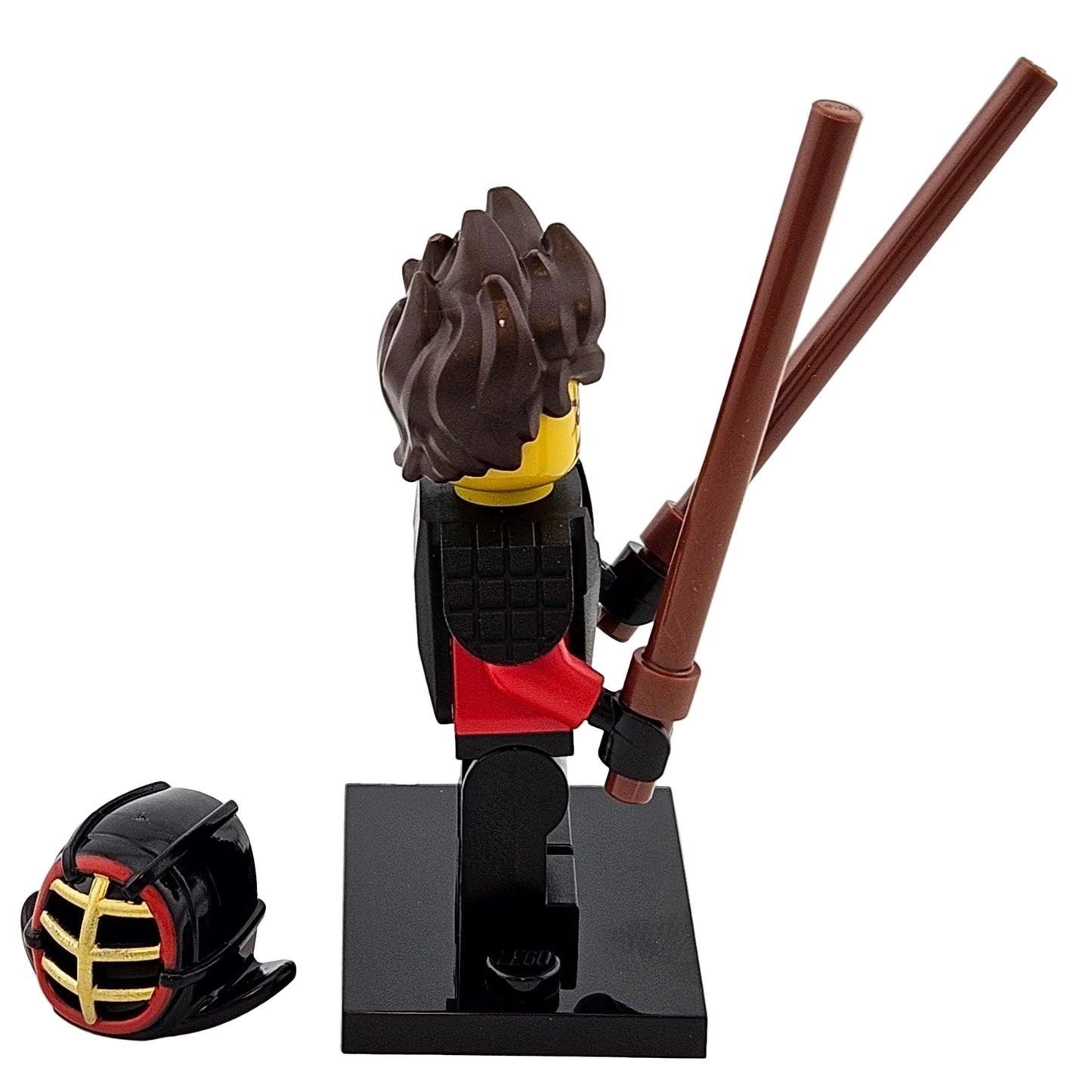 LEGO Minifigures 71019 The Ninjago Movie Minifigur Kai Kendo Seitenansicht rechts
