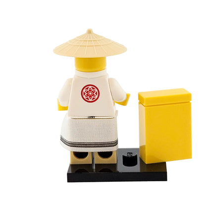 LEGO Minifigures 71019 The Ninjago Movie Minifigur Master Wu Hinteransicht
