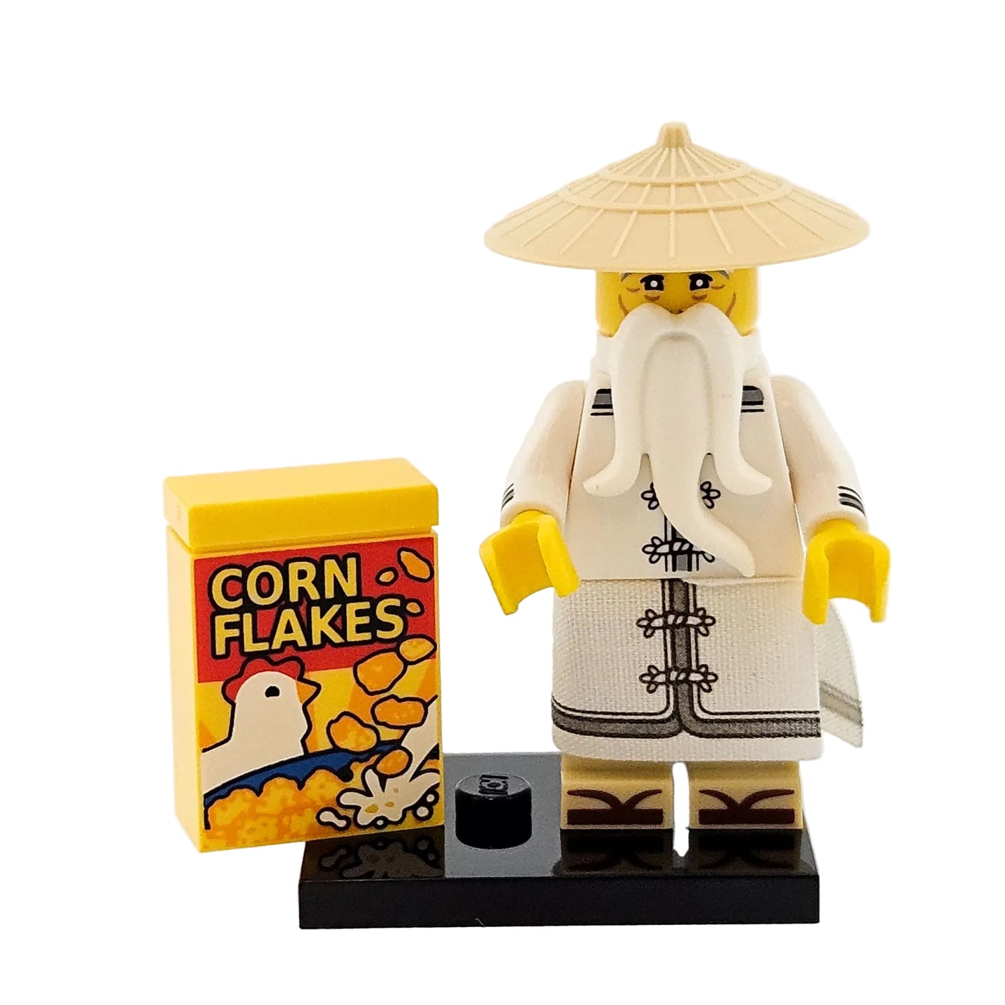 LEGO Minifigures 71019 The Ninjago Movie Minifigur Master Wu Vorderansicht