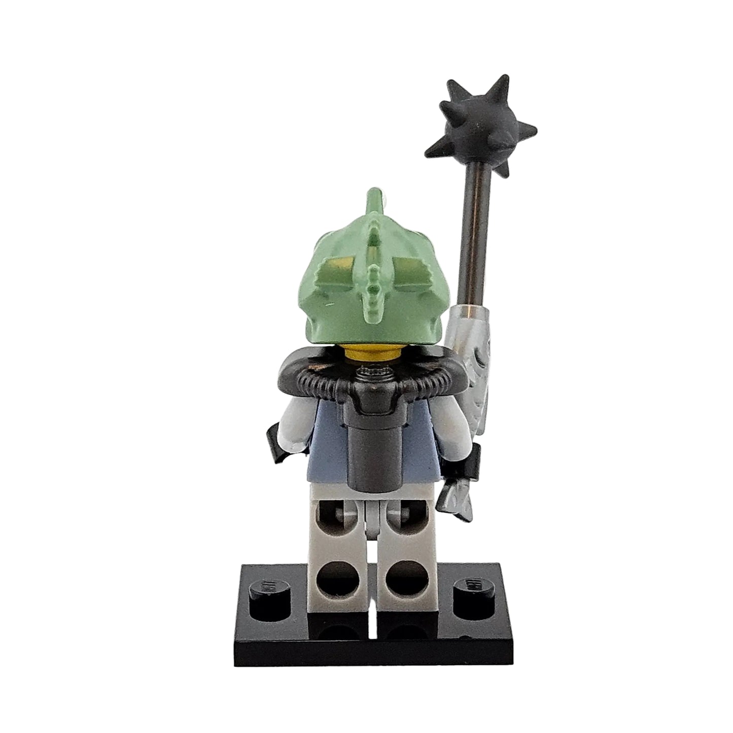 LEGO Minifigures 71019 The Ninjago Movie Minifigur Shark Army Angler Hinteransicht