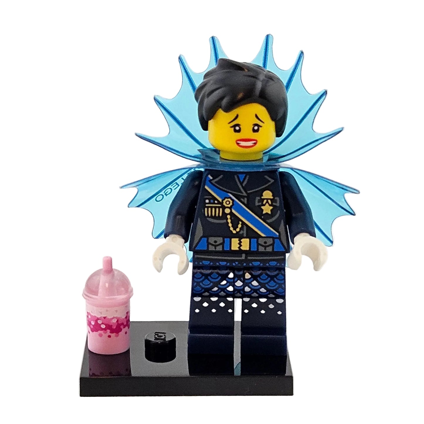 LEGO Minifigures 71019 The Ninjago Movie Minifigur Shark Army General Vorderansicht