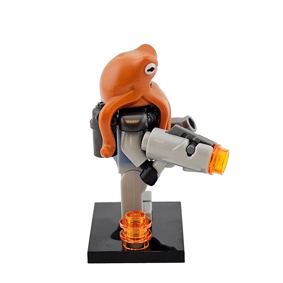LEGO Minifigures 71019 The Ninjago Movie Minifigur Shark Army Octopus Hinteransicht