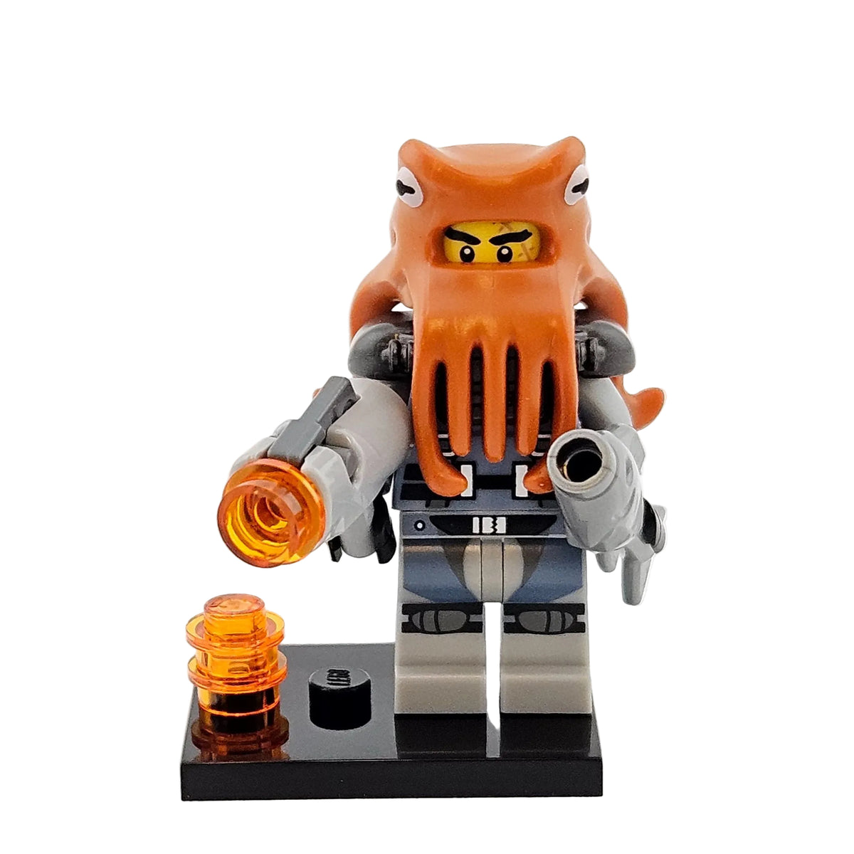 LEGO Minifigures 71019 The Ninjago Movie Minifigur Shark Army Octopus Vorderansicht