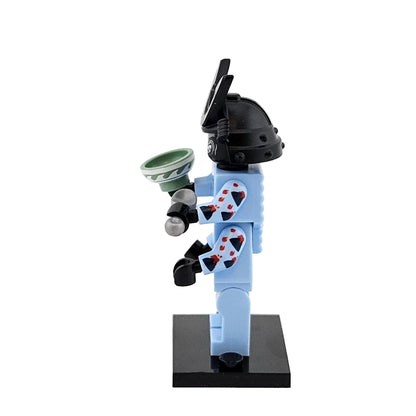 LEGO Minifigures 71019 The Ninjago Movie Minifigur Volcano Garmadon Seitenansicht links