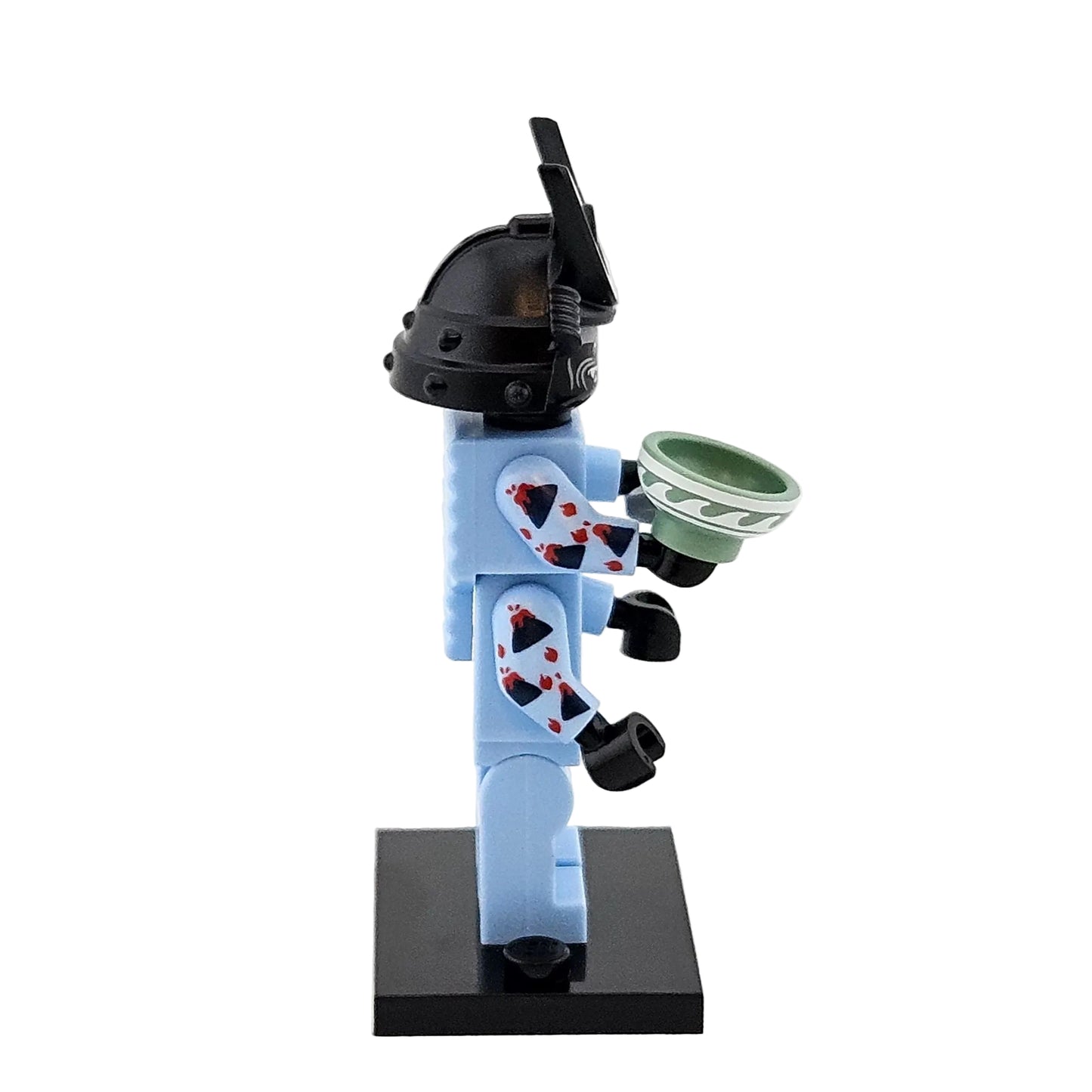 LEGO Minifigures 71019 The Ninjago Movie Minifigur Volcano Garmadon Seitenansicht rechts