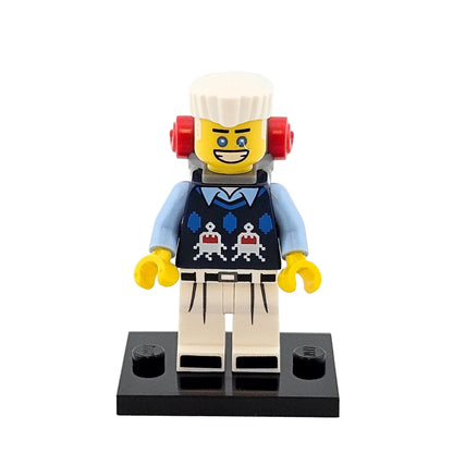 LEGO Minifigures 71019 The Ninjago Movie Minifigur Zane Vorderansicht