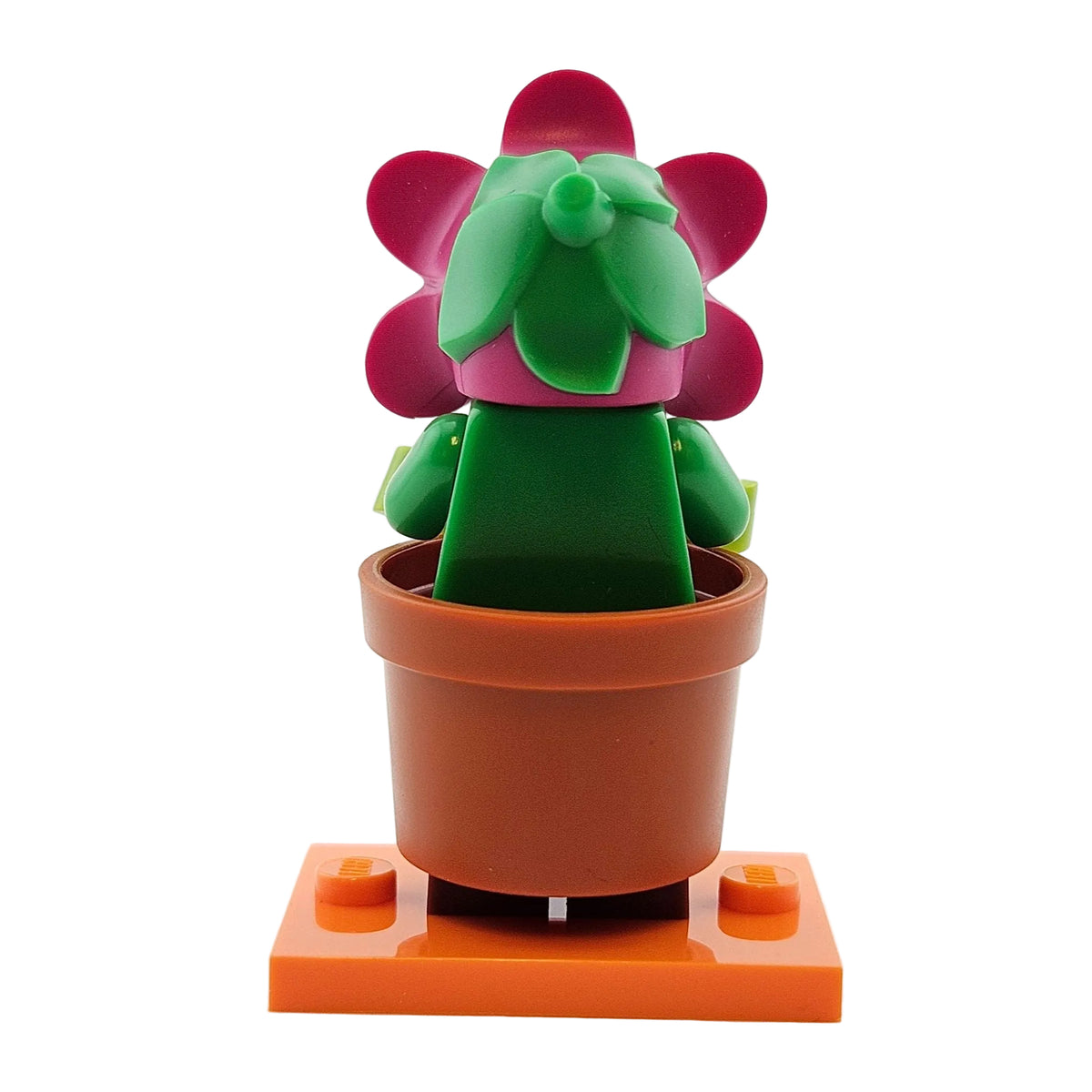 LEGO Minifigures 71021 Series 18 Minifigur Flower Pot Girl Blumentopf Mädchen Hinteransicht
