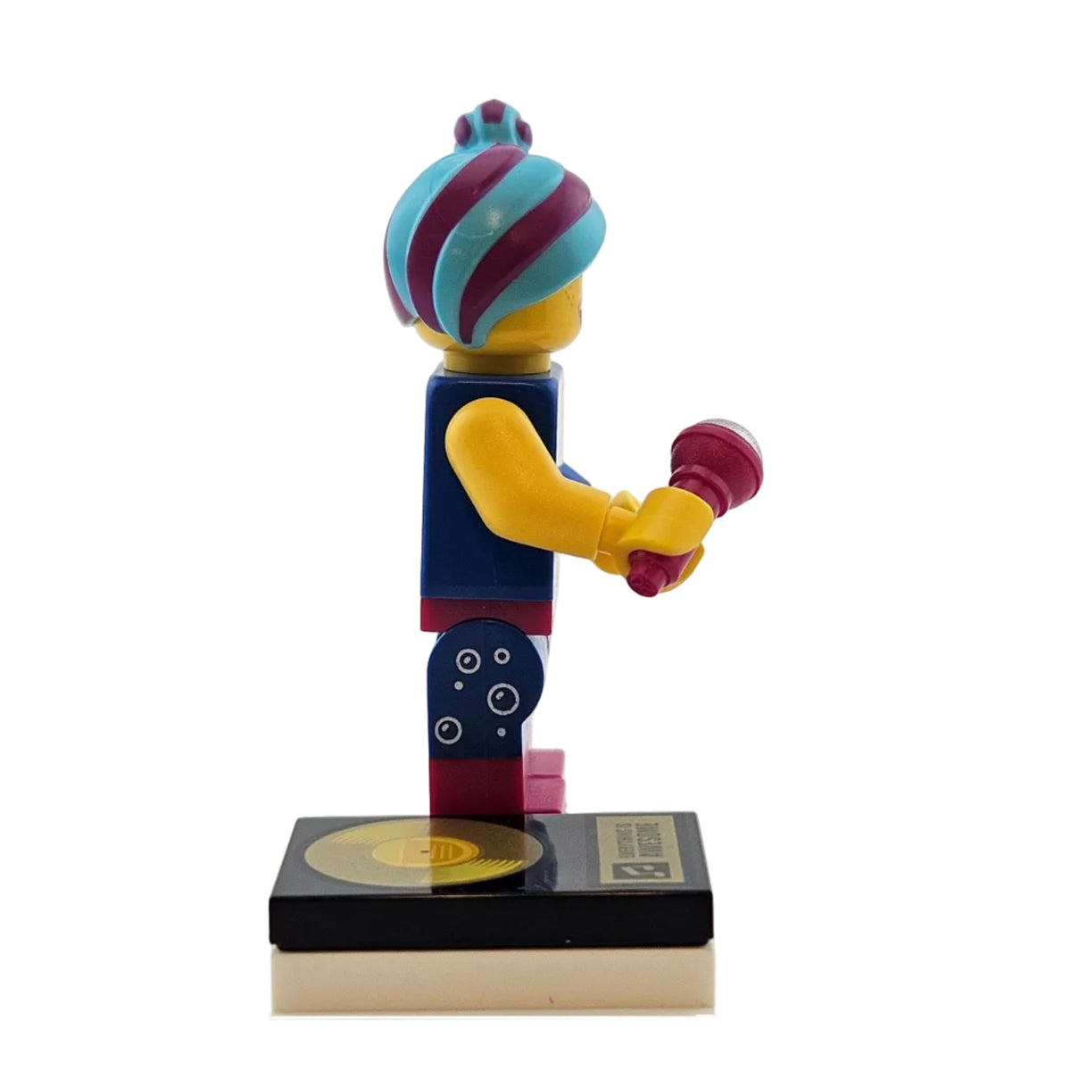 LEGO Minifigures 71023 The LEGO Movie 2 Minifigur Flashback Lucy Sängerin Seitenansicht rechts