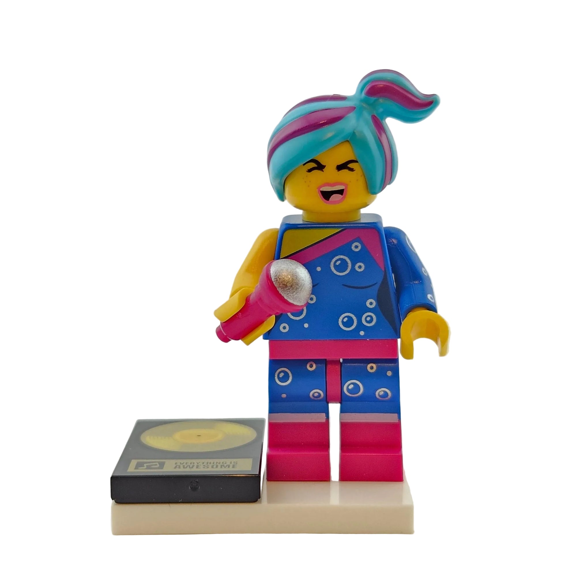 LEGO Minifigures 71023 The LEGO Movie 2 Minifigur Flashback Lucy Sängerin Vorderansicht