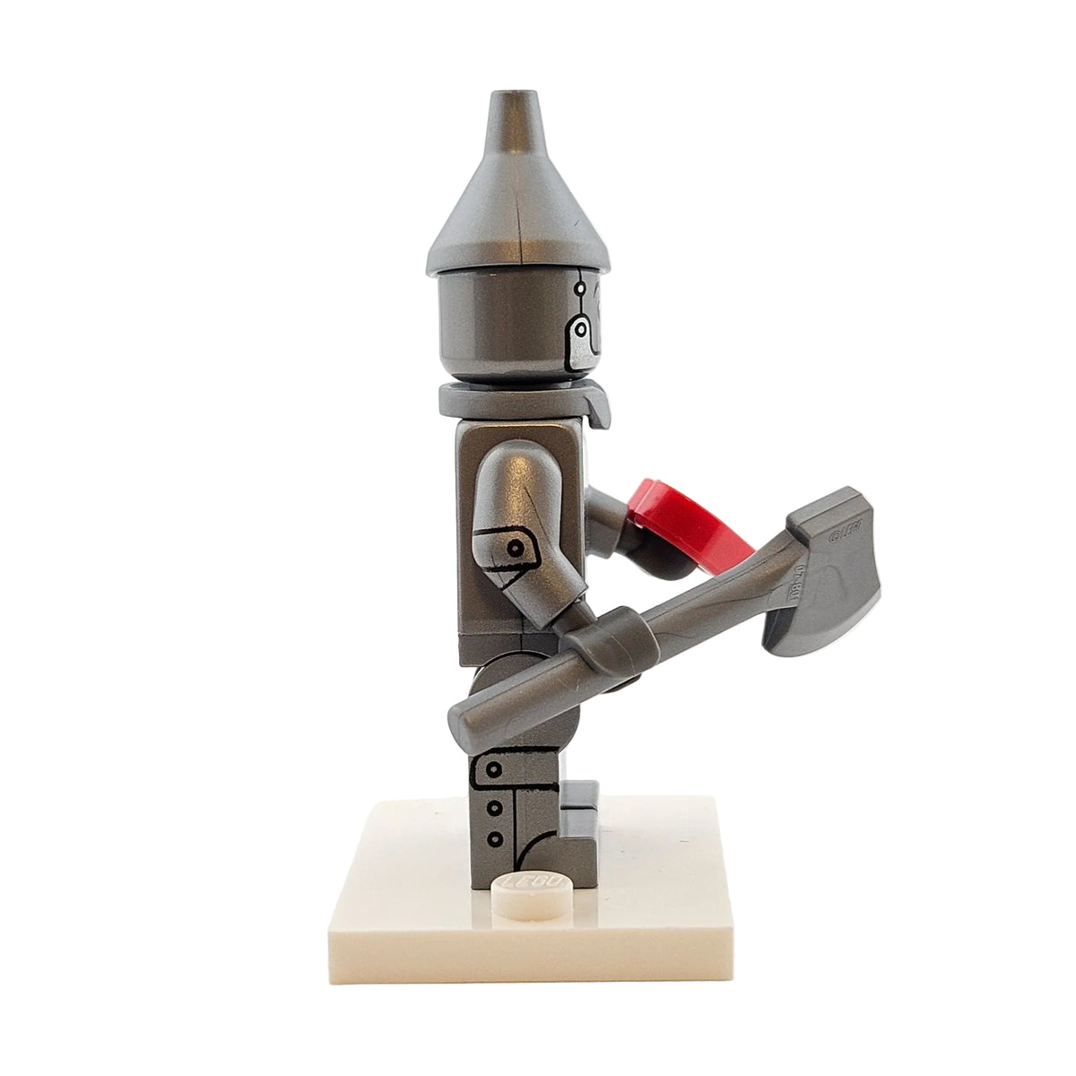 LEGO Minifigures 71023 The LEGO Movie 2 Minifigur Tin Man Zinnmann Seitenansicht rechts