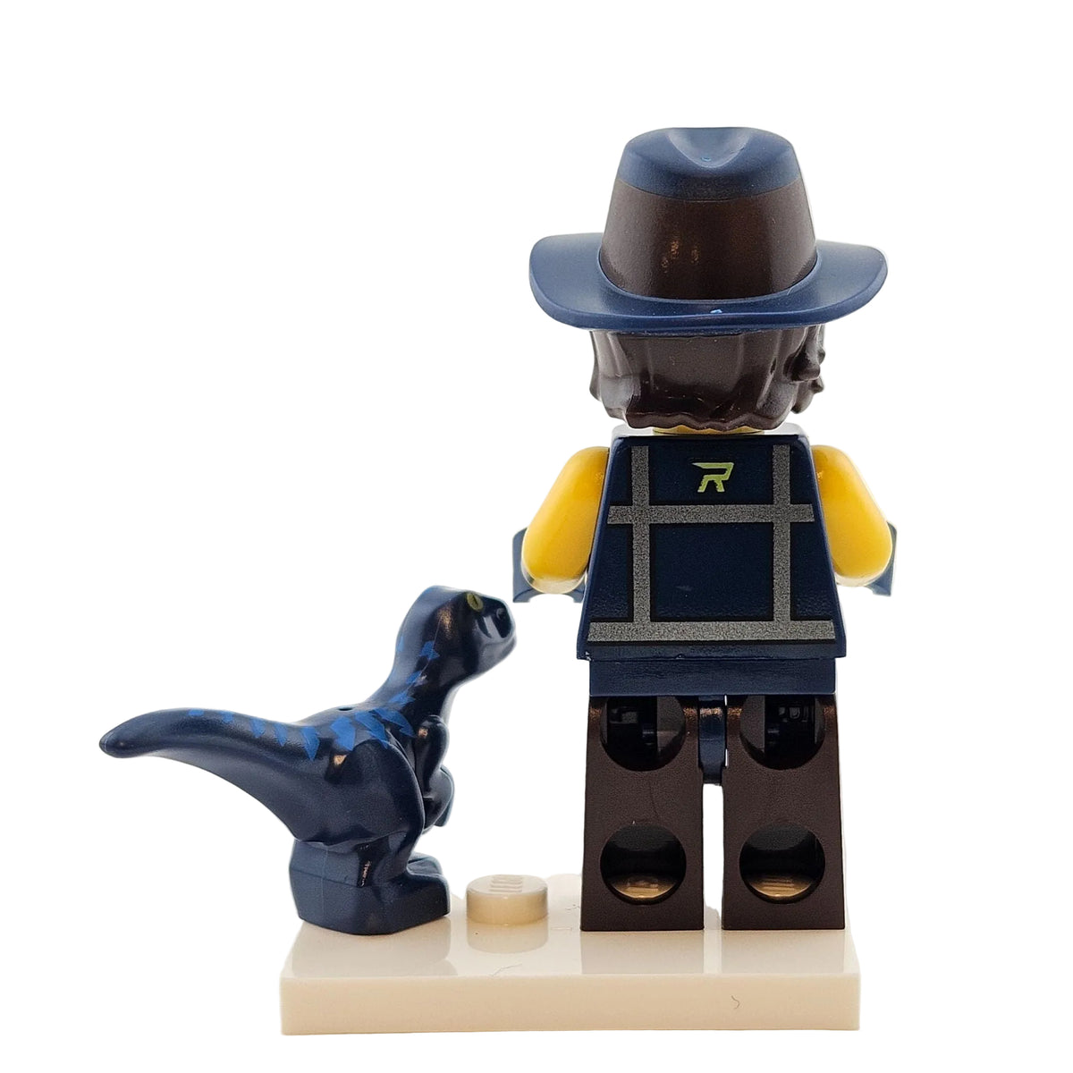LEGO Minifigures 71023 The LEGO Movie 2 Minifigur Vest Friend Rex Westen Freund Hinteransicht