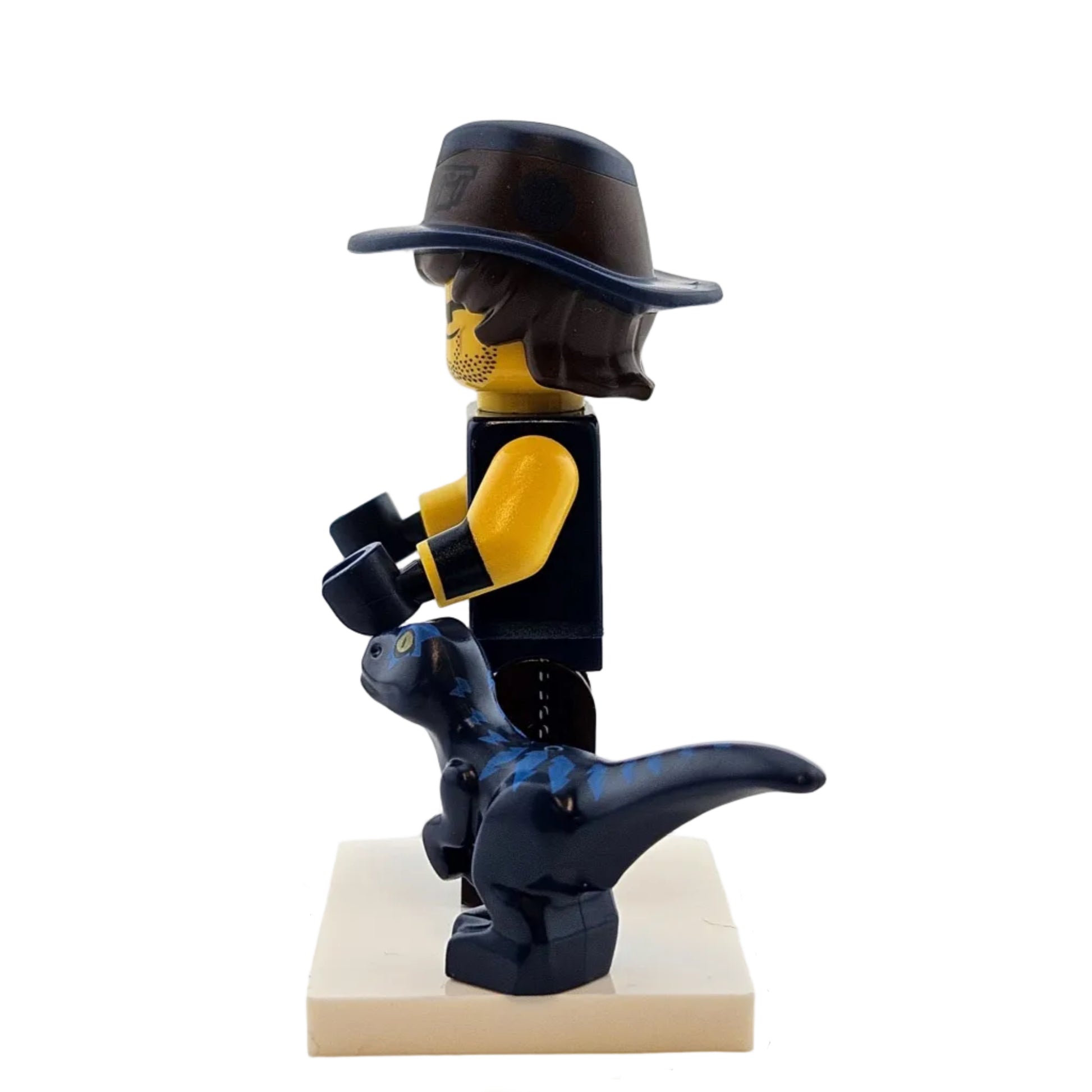LEGO Minifigures 71023 The LEGO Movie 2 Minifigur Vest Friend Rex Westen Freund Seitenansicht links