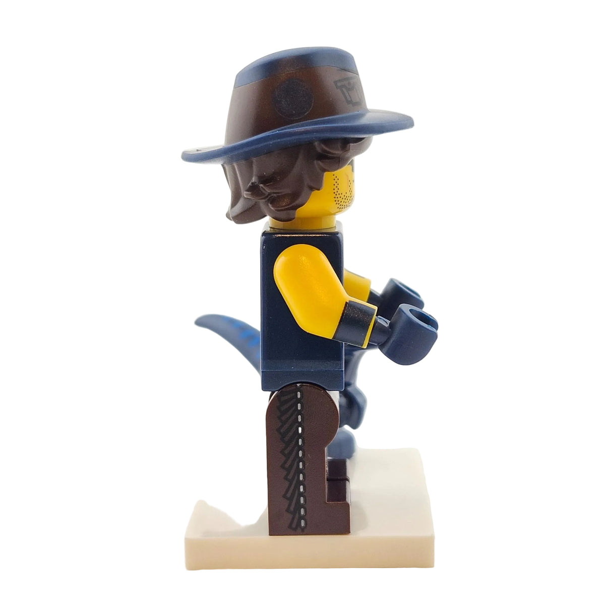 LEGO Minifigures 71023 The LEGO Movie 2 Minifigur Vest Friend Rex Westen Freund Seitenansicht rechts