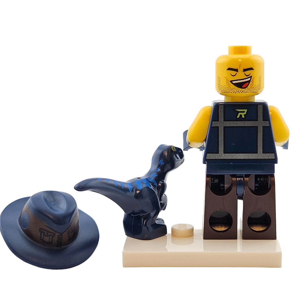LEGO Minifigures 71023 The LEGO Movie 2 Minifigur Vest Friend Rex Westen Freund zweites Gesicht
