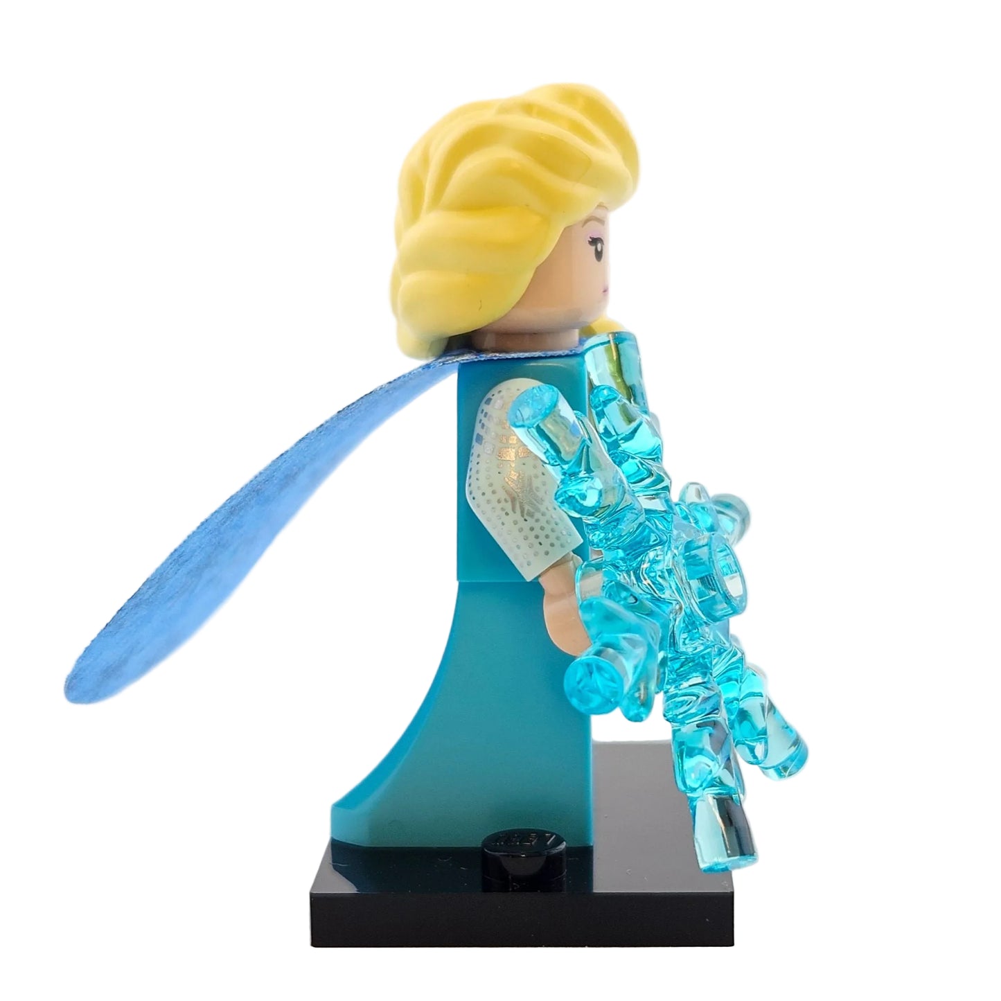LEGO Minifigures 71024 Disney Series 2 Minifigur Elsa Frozen Seitenansicht rechts
