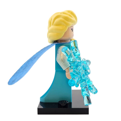 LEGO Minifigures 71024 Disney Series 2 Minifigur Elsa Frozen Seitenansicht rechts