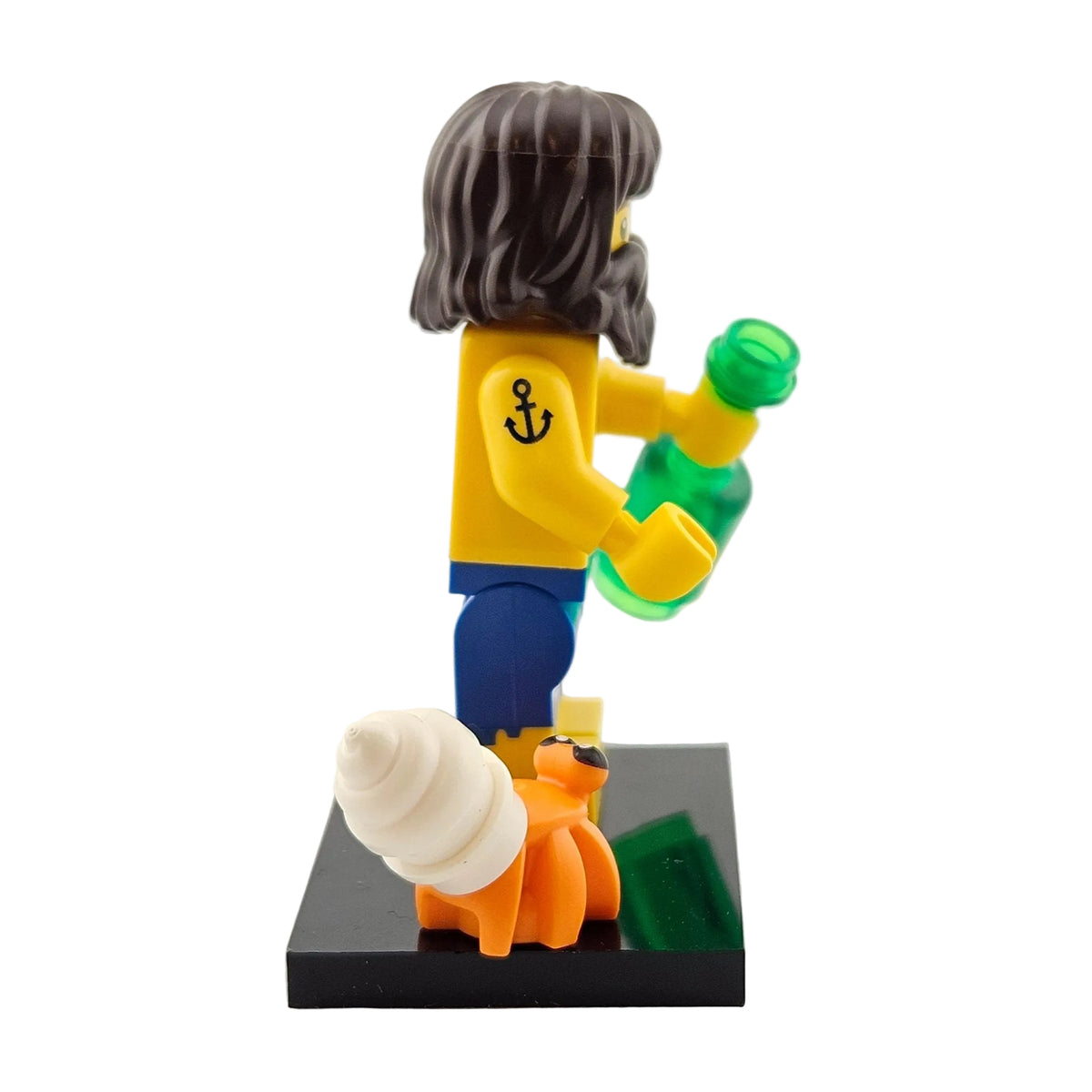 LEGO Minifigures 71029 Series 21 Minifigur Shipwreck Survivor Schiffsbrüchiger Seitenansicht rechts