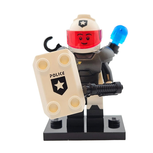 LEGO Minifigures 71029 Series 21 Minifigur Space Police Guy Polizist Weltraum Vorderansicht