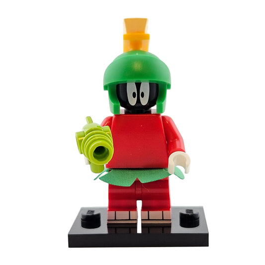 LEGO Minifigures 71030 Looney Tunes Minifigur Marvin the Martian der Marsianer Vorderansicht