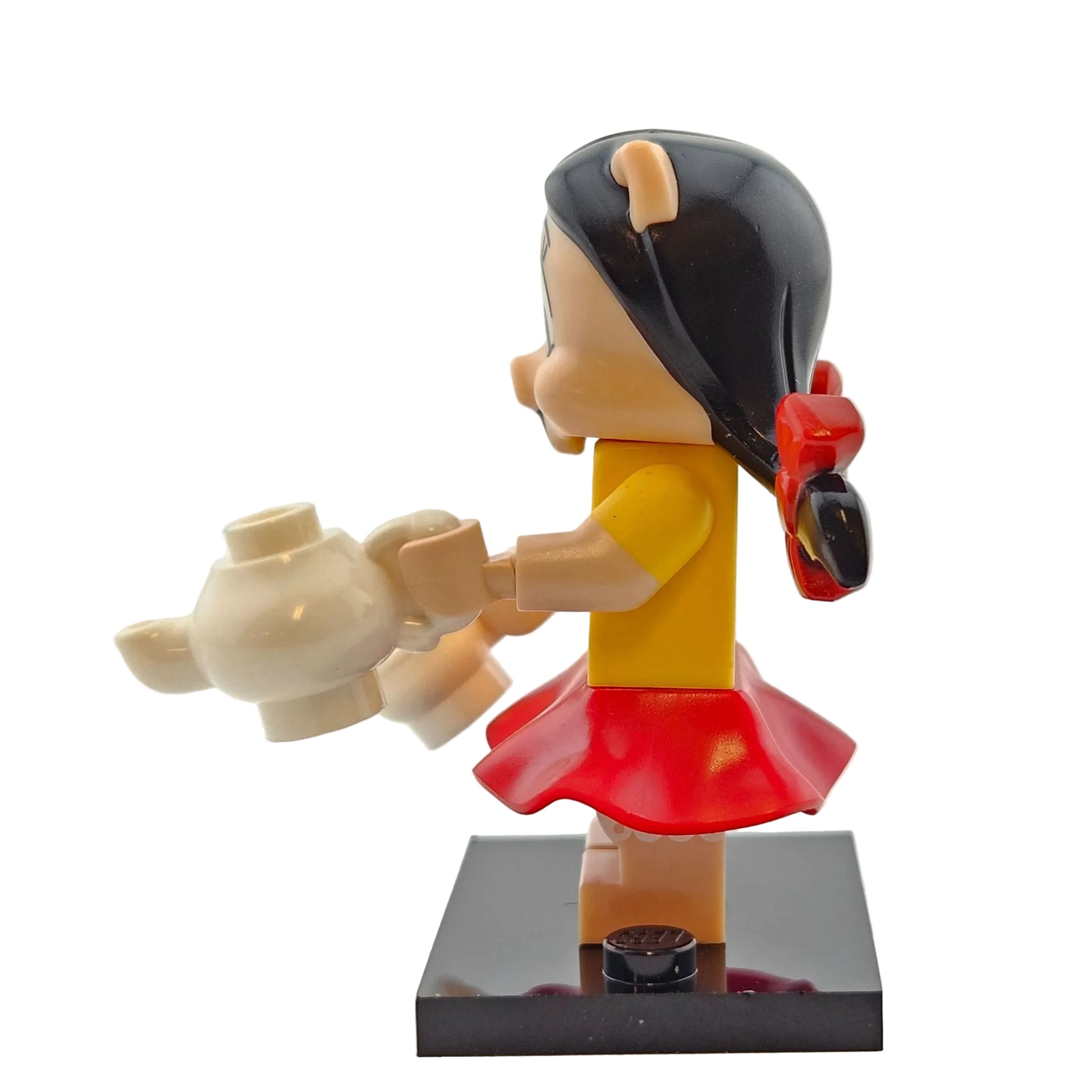 LEGO Minifigures 71030 Looney Tunes Minifigur Petunia Pig Seitenansicht links