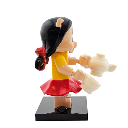 LEGO Minifigures 71030 Looney Tunes Minifigur Petunia Pig Seitenansicht rechts