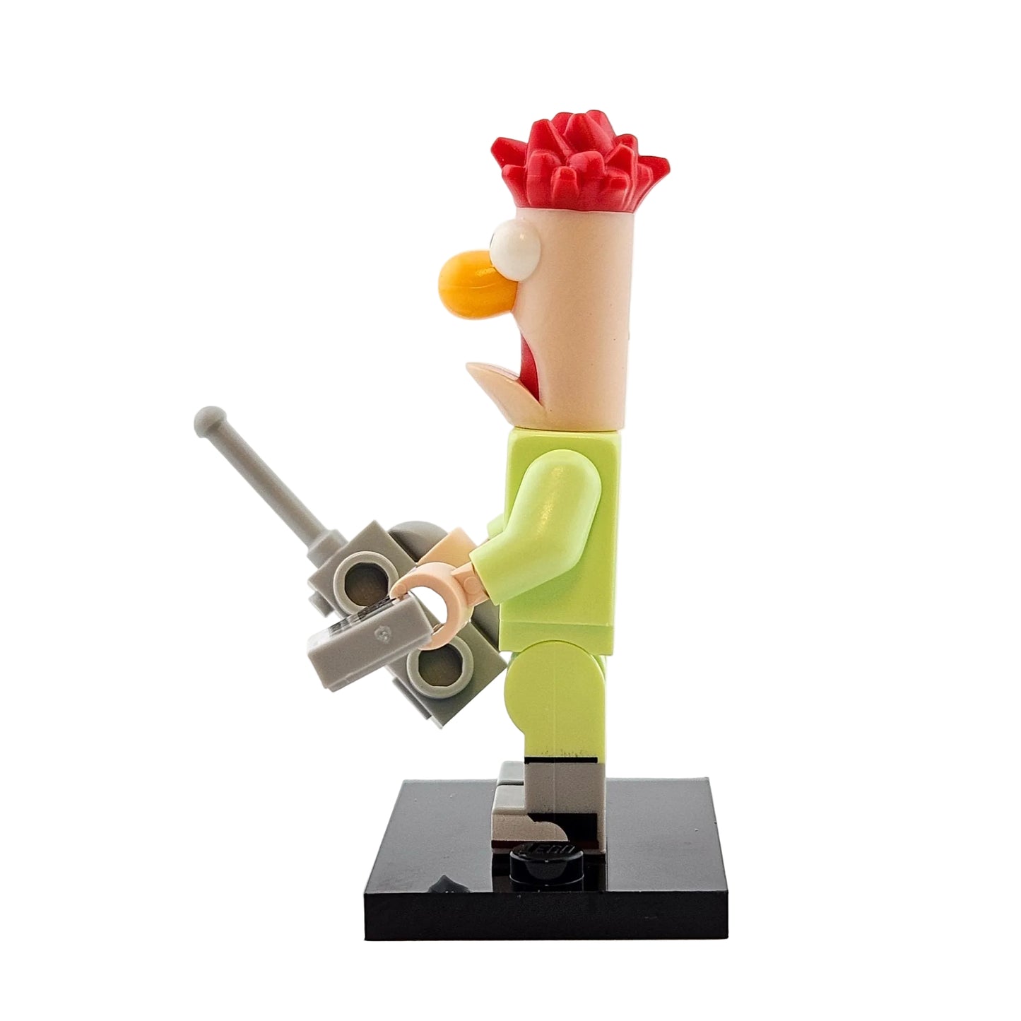 LEGO Minifigures 71033 The Muppets Minifigur Beaker Seitenansicht links