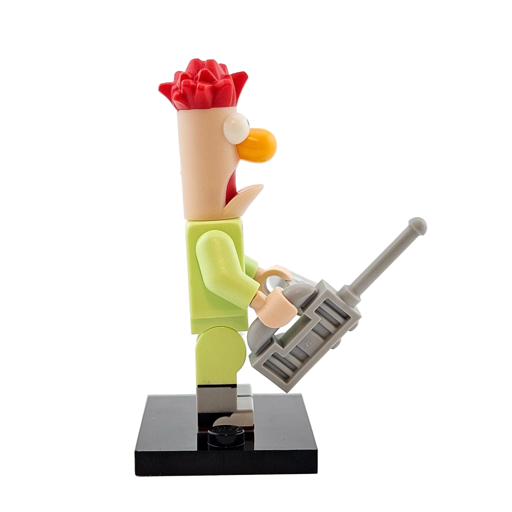 LEGO Minifigures 71033 The Muppets Minifigur Beaker Seitenansicht rechts