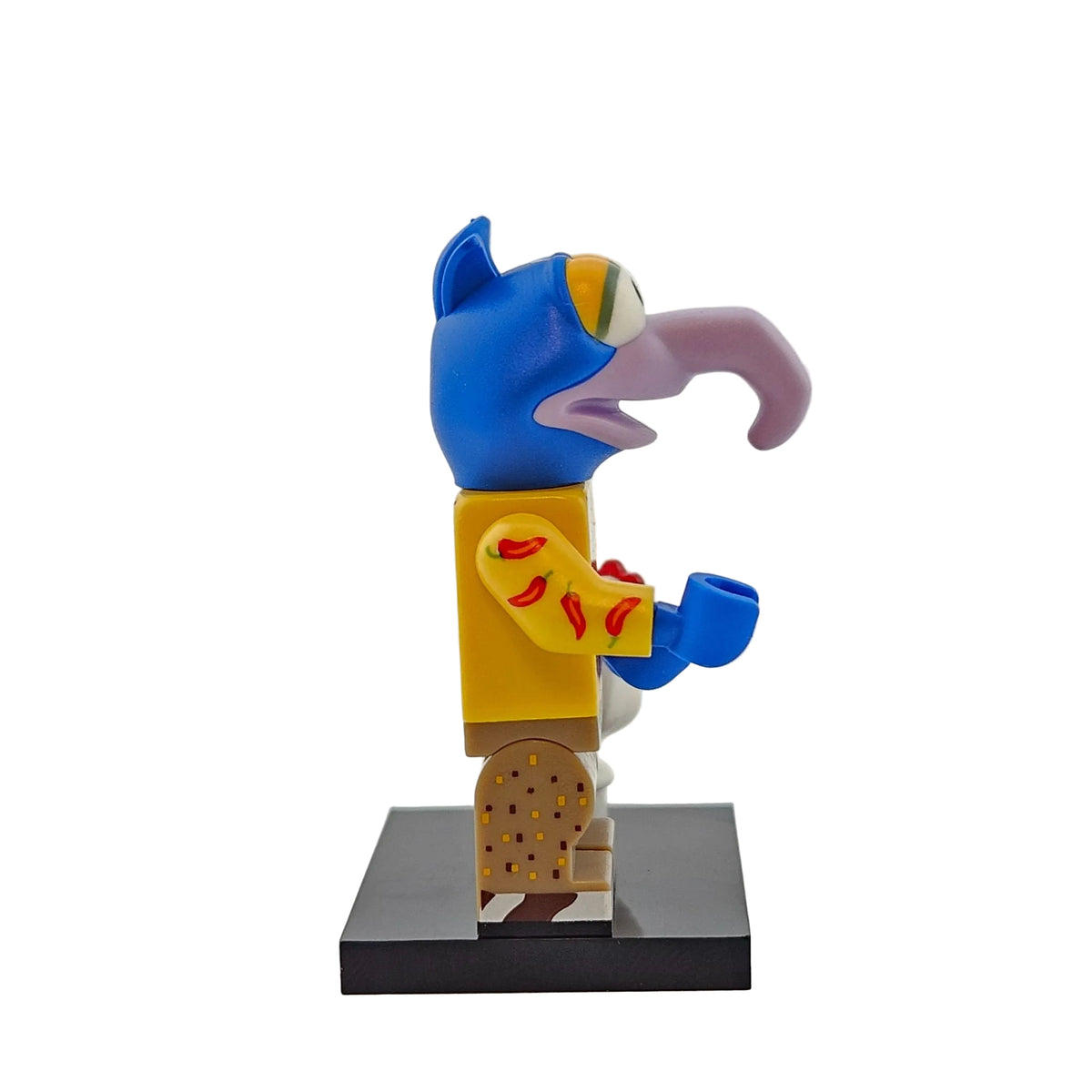 LEGO Minifigures 71033 The Muppets Minifigur Gonzo Seitenansicht rechts
