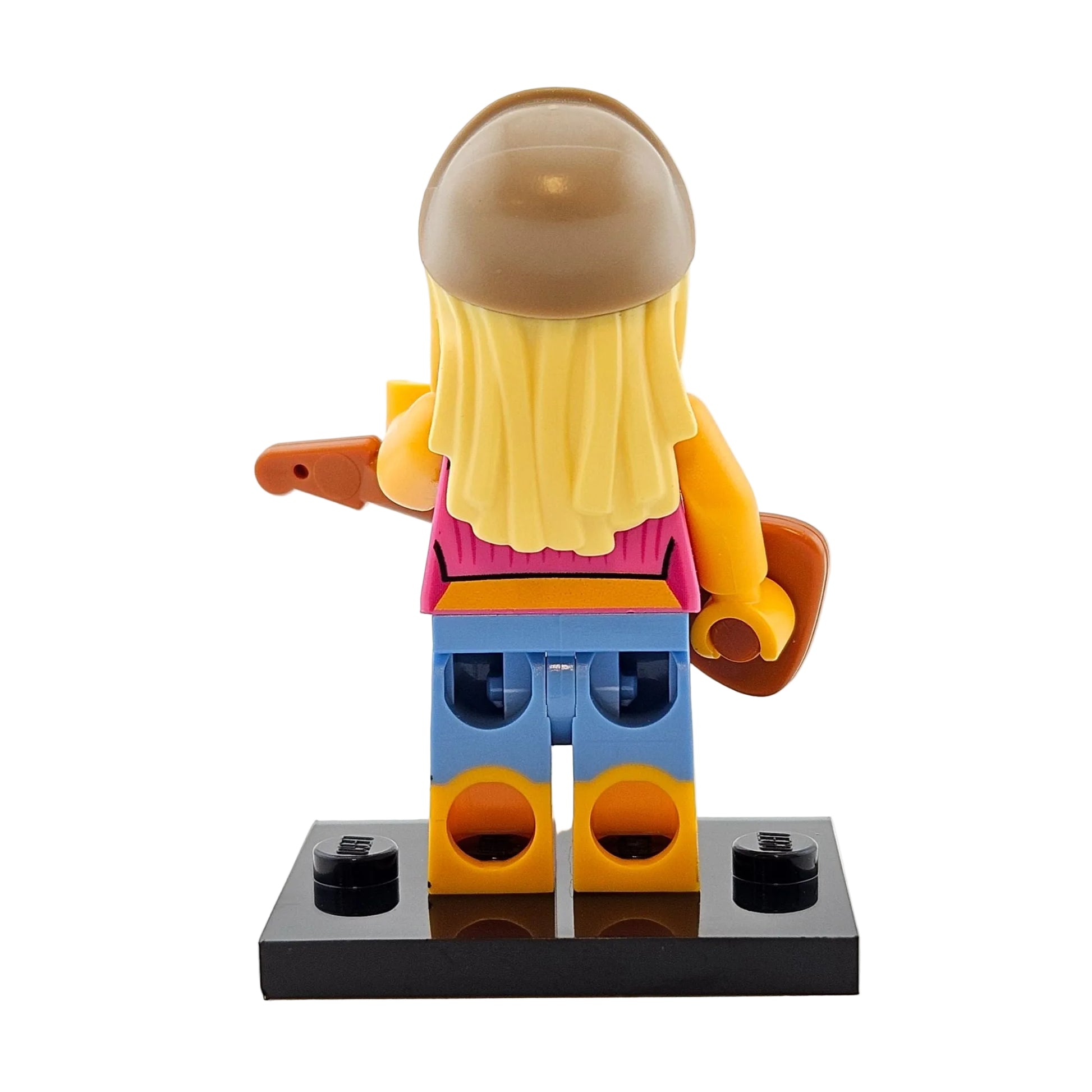 LEGO Minifigures 71033 The Muppets Minifigur Janice Hinteransicht