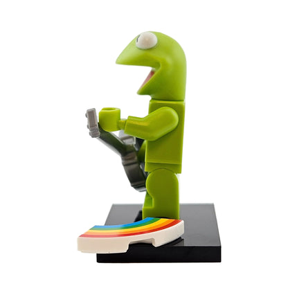LEGO Minifigures 71033 The Muppets Minifigur Kermit the Frog Kermit der Frosch Seitenansicht links