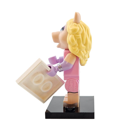 LEGO Minifigures 71033 The Muppets Minifigur Miss Piggy Seitenansicht links