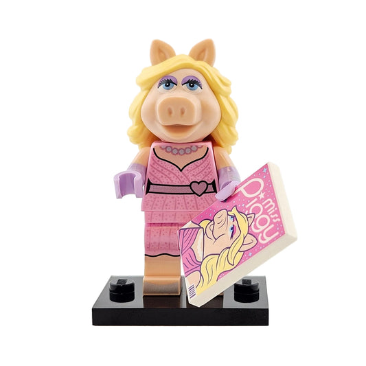 LEGO Minifigures 71033 The Muppets Minifigur Miss Piggy Vorderansicht