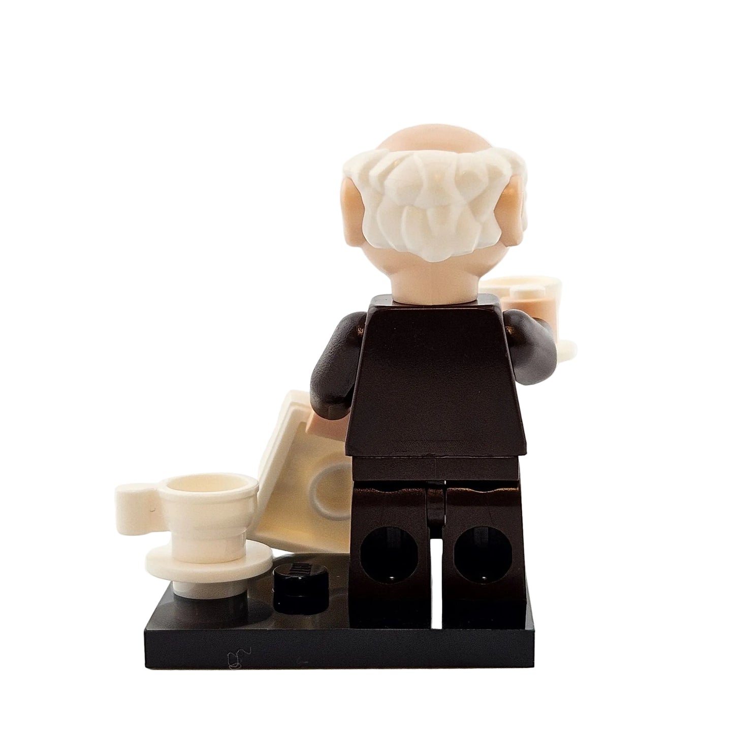 LEGO Minifigures 71033 The Muppets Minifigur Waldorf Hinteransicht