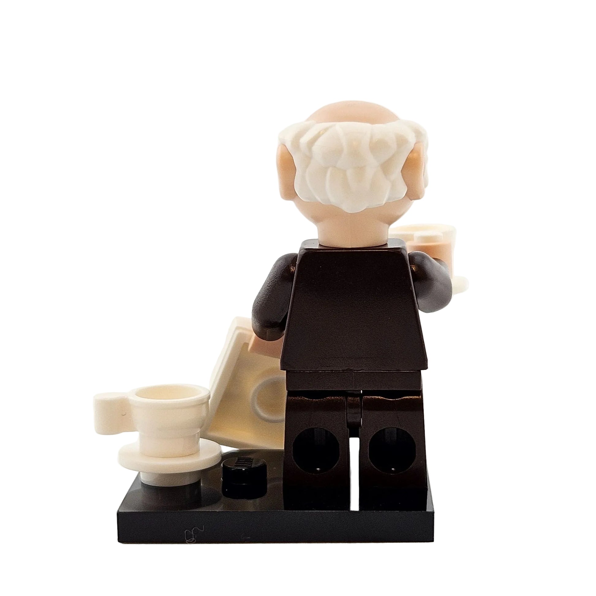 LEGO Minifigures 71033 The Muppets Minifigur Waldorf Hinteransicht