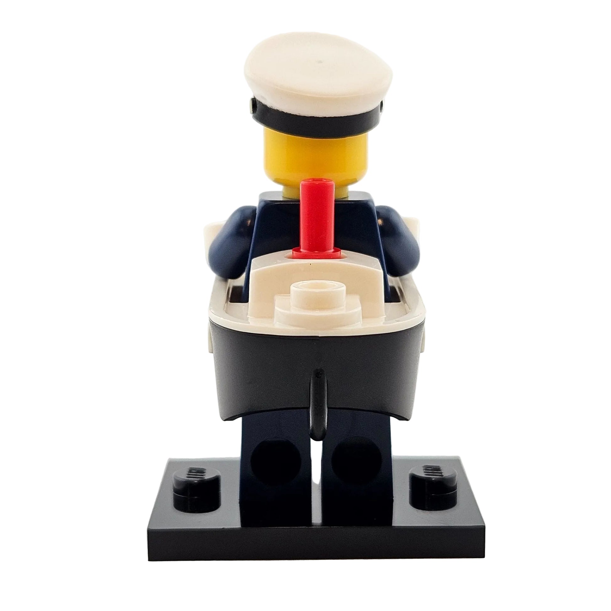 LEGO Minifigures 71034 Series 23 Minifigur Ferry Captain Kapitän Hinteransicht