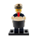 LEGO Minifigures 71034 Series 23 Minifigur Ferry Captain Kapitän Vorderansicht