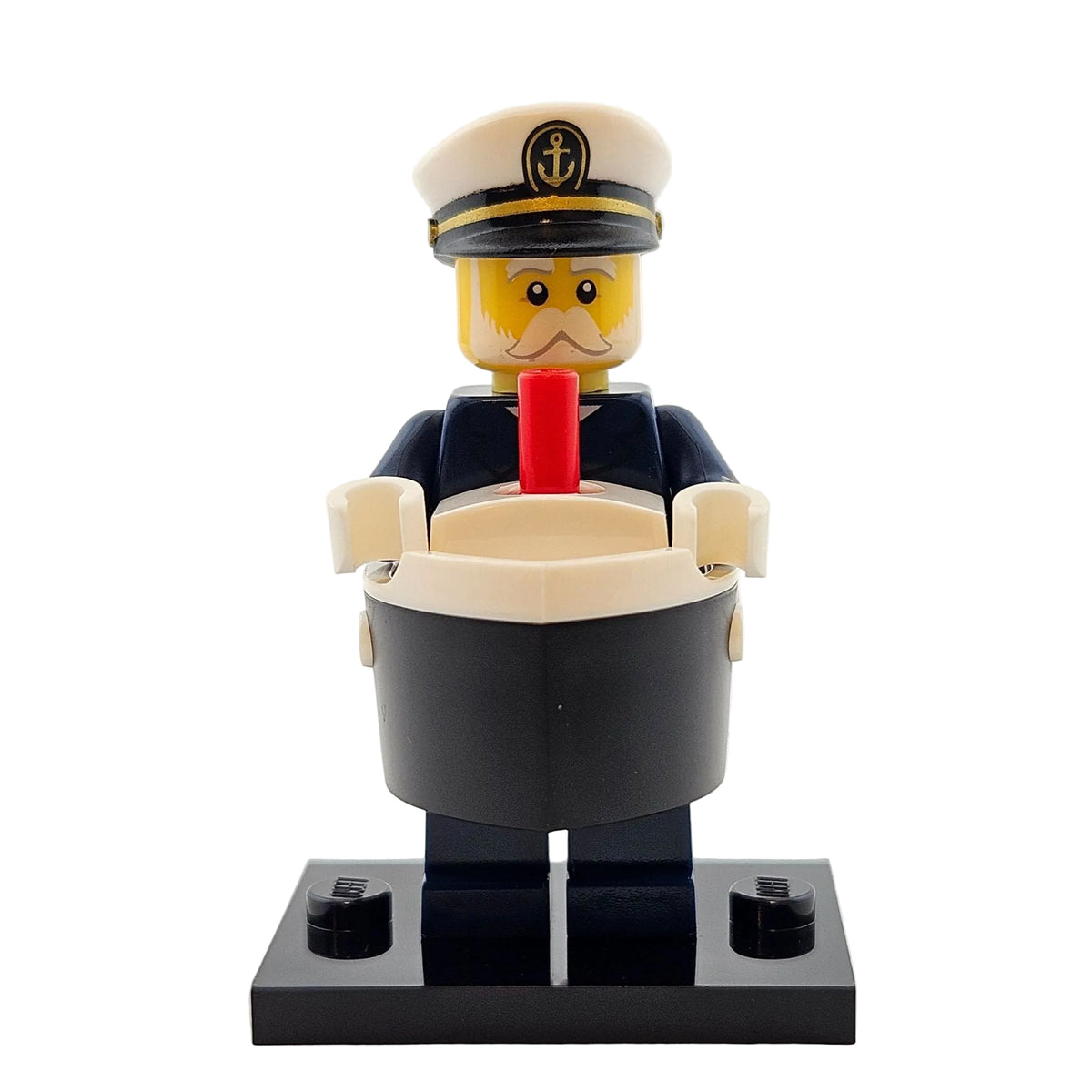 LEGO Minifigures 71034 Series 23 Minifigur Ferry Captain Kapitän Vorderansicht
