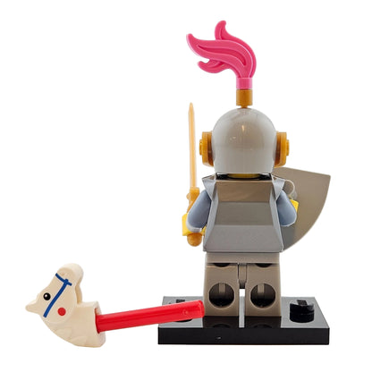 LEGO Minifigures 71034 Series 23 Minifigur Knight of the Yellow Castle Ritter Hinteransicht