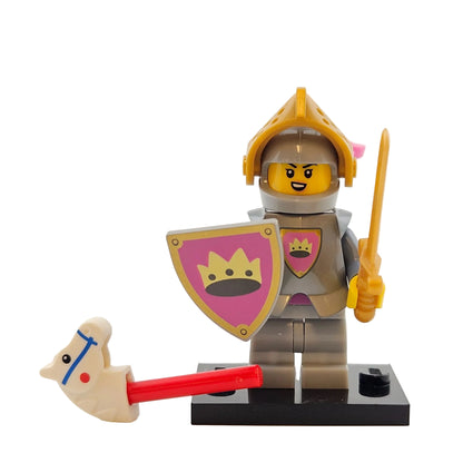 LEGO Minifigures 71034 Series 23 Minifigur Knight of the Yellow Castle Ritter Vorderansicht