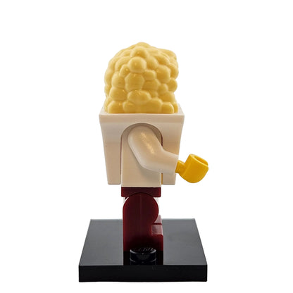 LEGO Minifigures 71034 Series 23 Minifigur Popcorn Costume Kostüm seitenansicht rechts