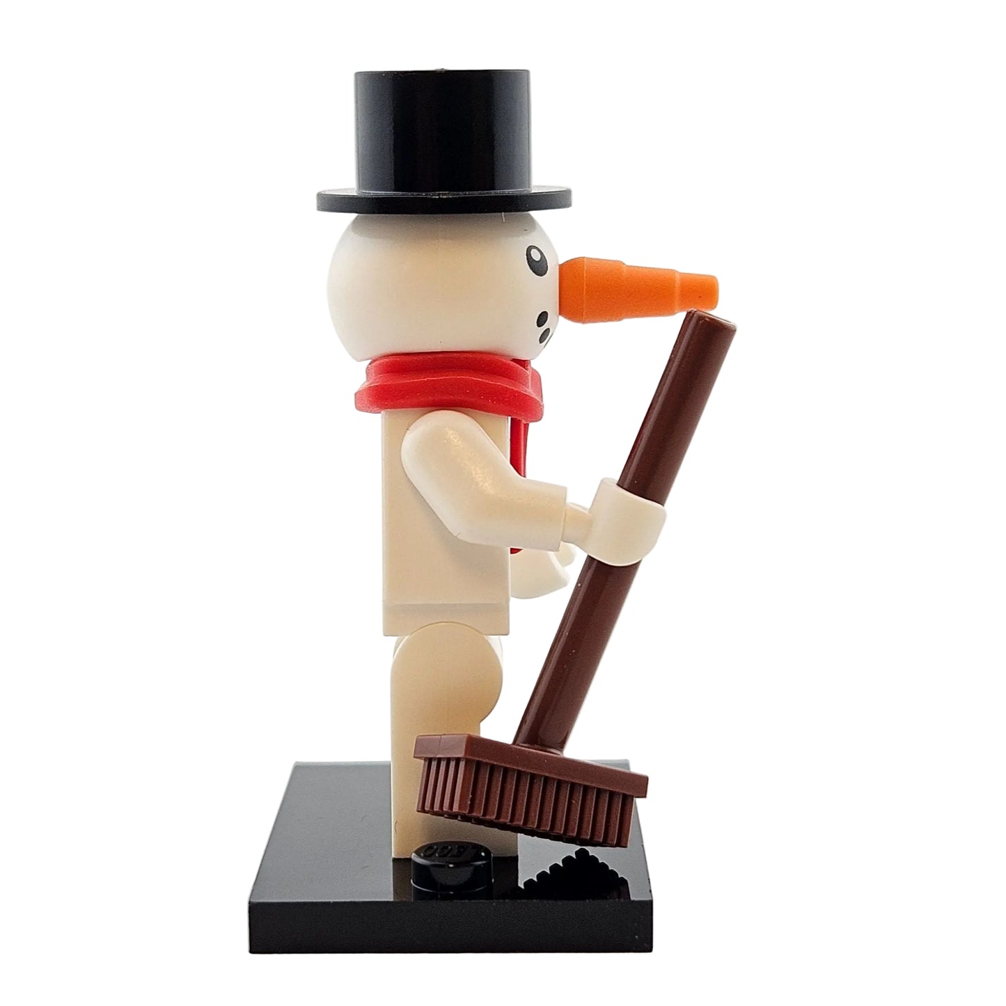 LEGO Minifigures 71034 Series 23 Minifigur Snowman Schneemann seitenansicht rechts
