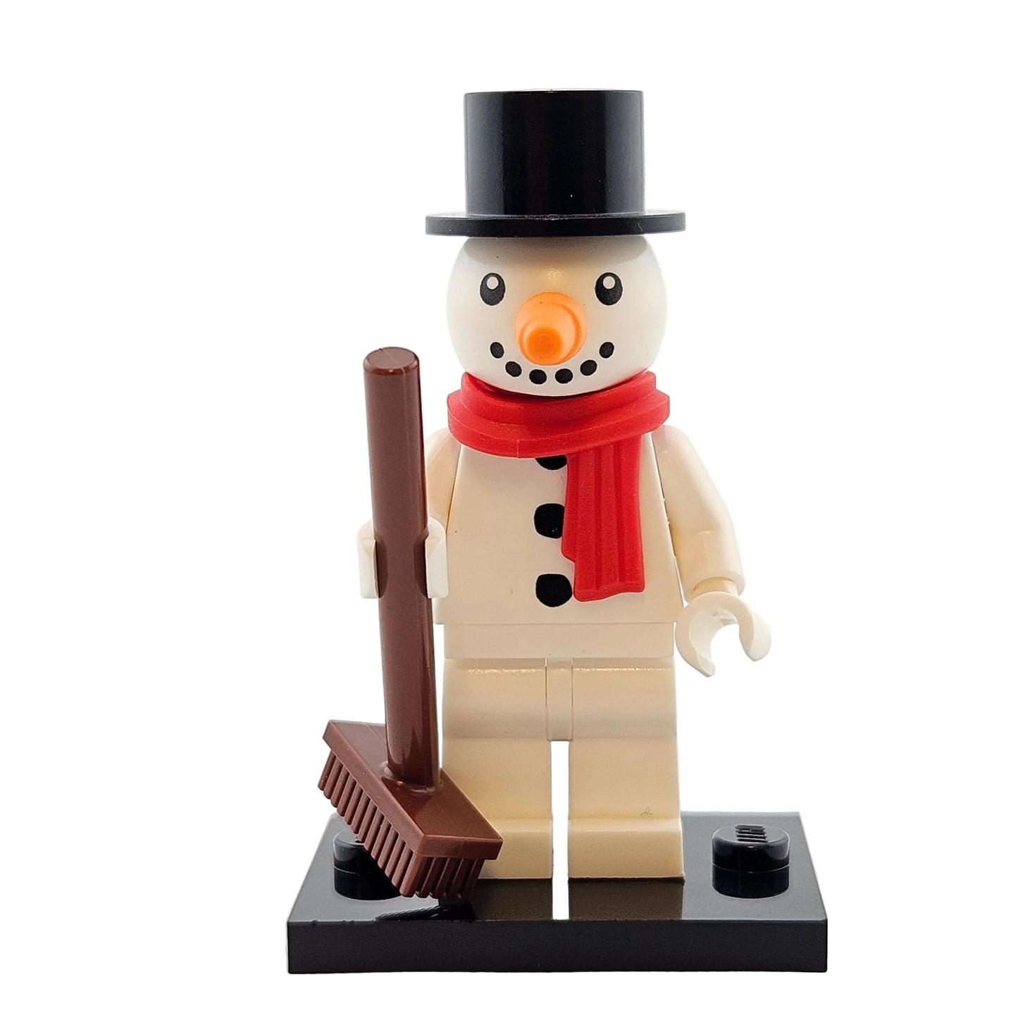 LEGO Minifigures 71034 Series 23 Minifigur Snowman Schneemann vorderansicht