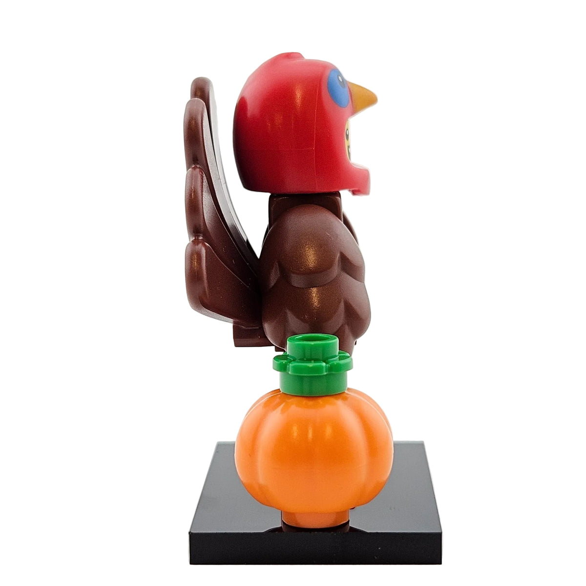 LEGO Minifigures 71034 Series 23 Minifigur Turkey Costume Truthahn Kostuem seitenansicht rechts