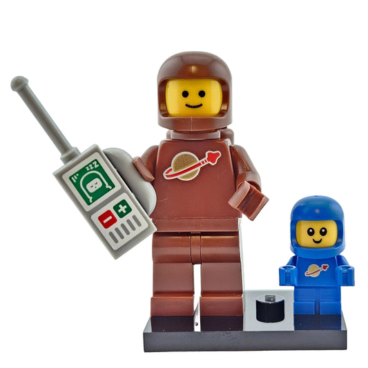 LEGO Minifigures 71037 Series 24 Minifigur Astronaut and Baby Vorderansicht