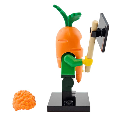 LEGO Minifigures 71037 Series 24 Minifigur Carrot Mascot Seitenansicht rechts